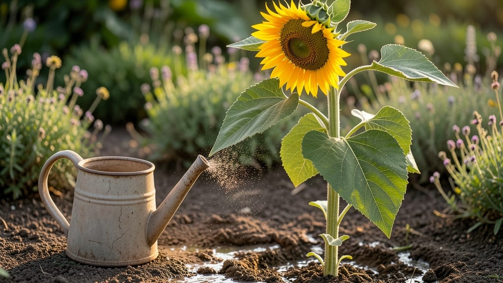 How Often Should Sunflowers Be Watered: Deep Soak Schedule for Tall, Healthy Stalks