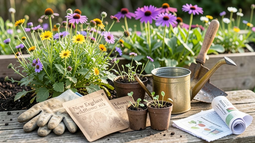 When to Plant Wildflower Seeds in New England: Frost-Free Window by Month