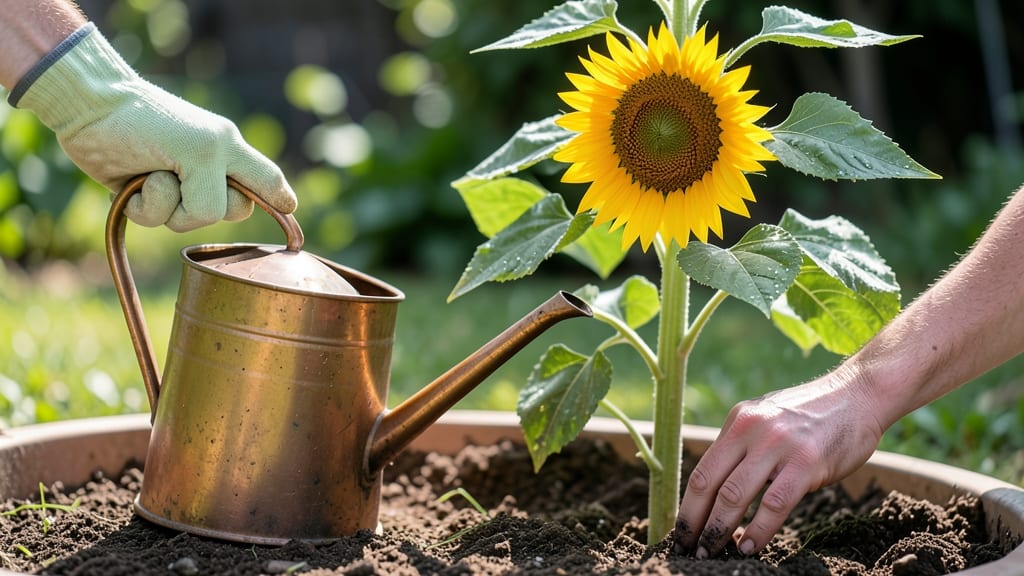 How Much Water Do Sunflowers Need: Weekly Schedule for Drought-Resistant Growth