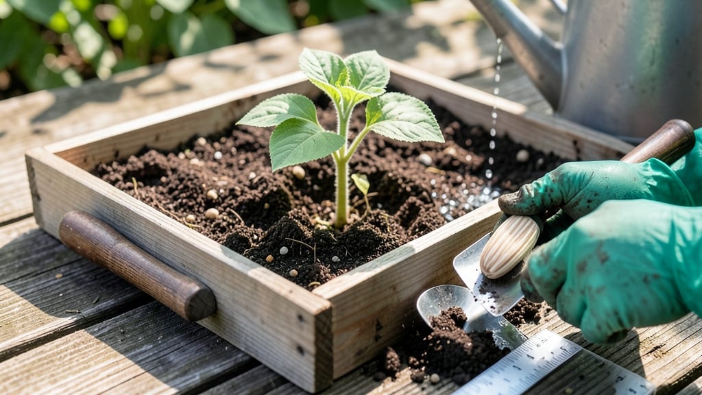 How to Plant Sunflower Seeds: Proven Depth & Spacing for Towering Stalks