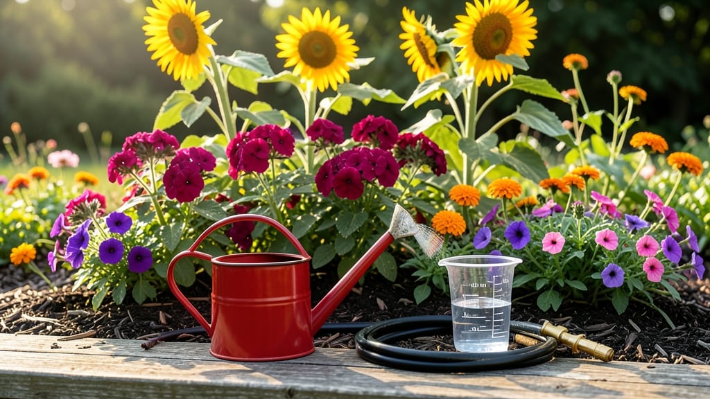 How Often to Water Flowers Outside: Seasonal Schedule by Plant Type