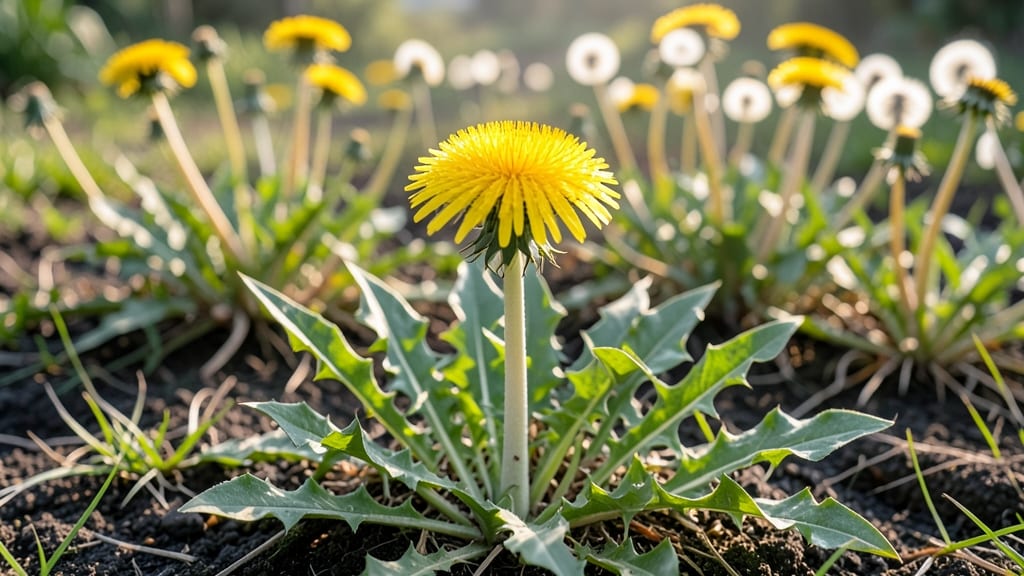 When Dandelions Flower: Seasonal Stages and Climate Triggers