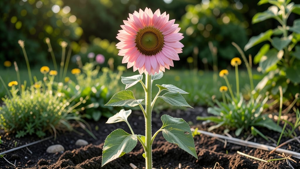 How Tall Do Pink Sunflowers Grow: Height Ranges by Variety & Support Needs