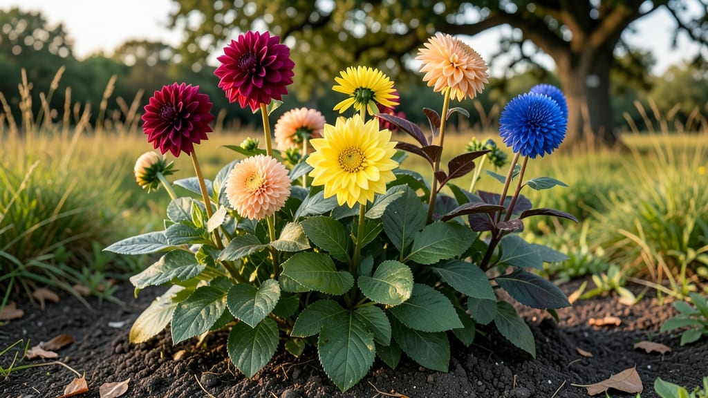 How Tall Do Dahlia Flowers Grow: Variety Height Chart for Garden Planning