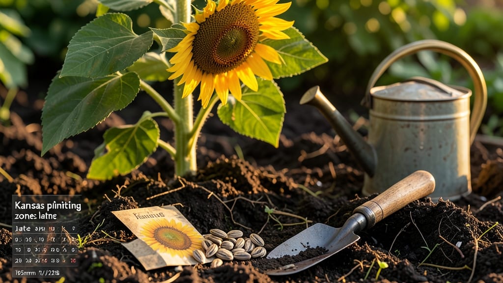 When to Plant Sunflower Seeds in Kansas: Frost-Free Dates by Zone & Variety