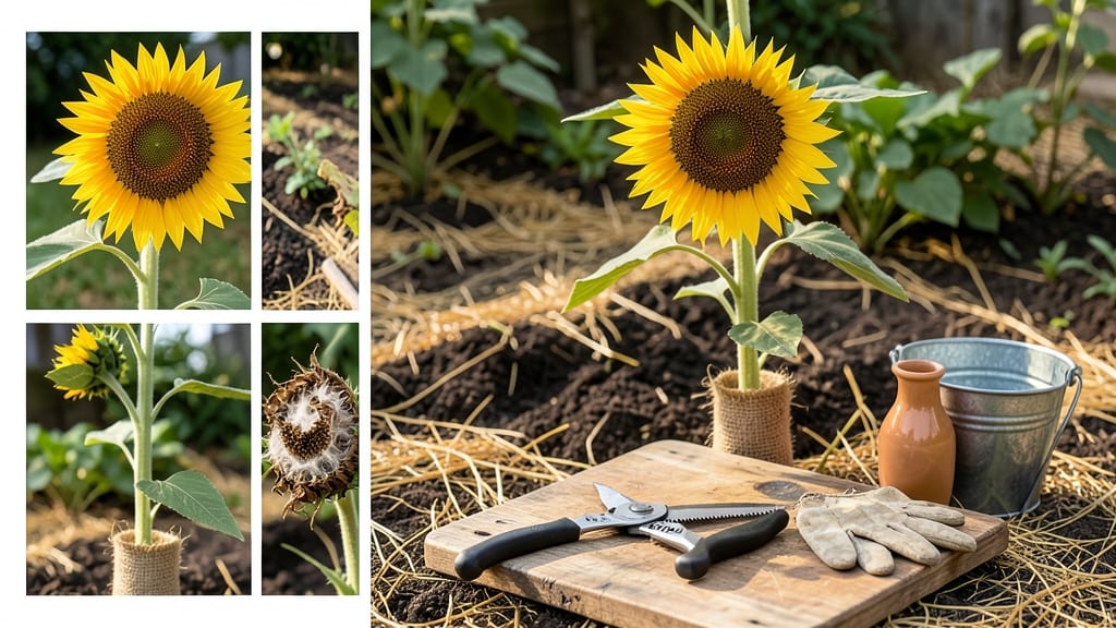 When to Harvest Sunflowers for Cut Flowers: 5 Visual Clues for Peak Freshness