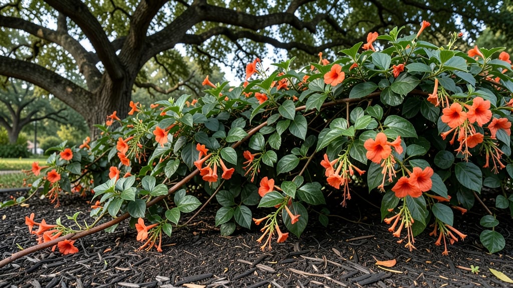 Orange Trumpet Vine Flowering Season: When to Expect Vibrant Blooms by USDA Zone