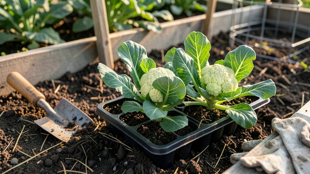 How to Plant Cauliflower Plants: Spacing Secrets for Dense Heads & Disease Resistance