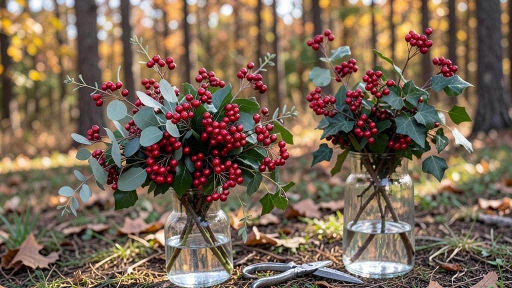Red Berries Used in Flower Arrangements: Seasonal Color Palettes That Pop