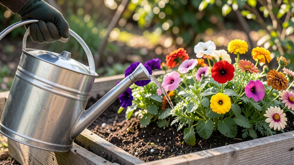 How Often to Water Flowers: Soil-Tested Schedule by Plant Type