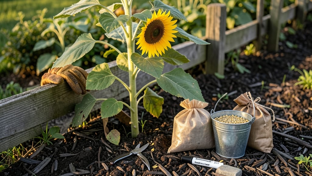 When to Harvest Sunflower Seeds from Plants: Back-of-Hand Test & Color-Coding Guide