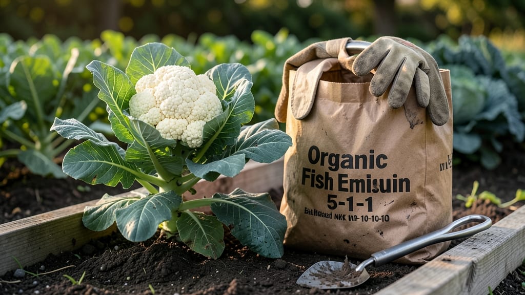 Fertilizer for Cauliflower: Nitrogen-Potassium Balance for Tight, Curd-Free Heads