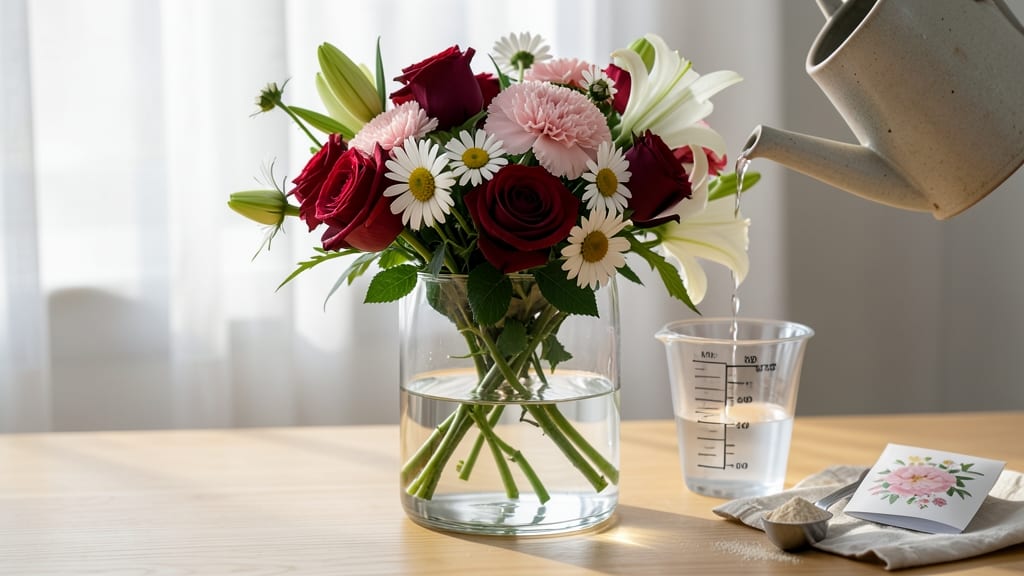 How Much Water Do Flowers Need in a Vase: Daily Refresh Tricks for Longer-Lasting Blooms