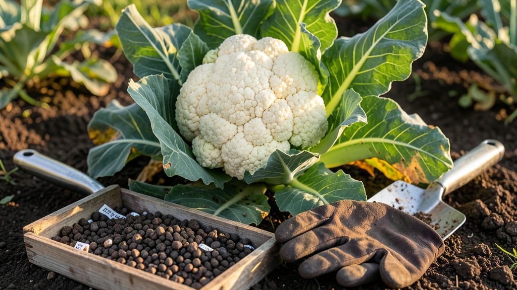 Organic Fertilizer for Cauliflower: Nitrogen-Potassium Ratios for Tight Curds