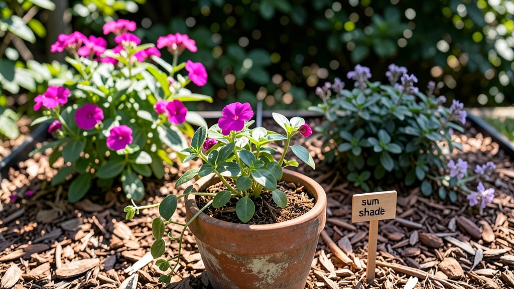 Vinca Flowers in Sun or Shade: Light Requirements for Year-Round Color