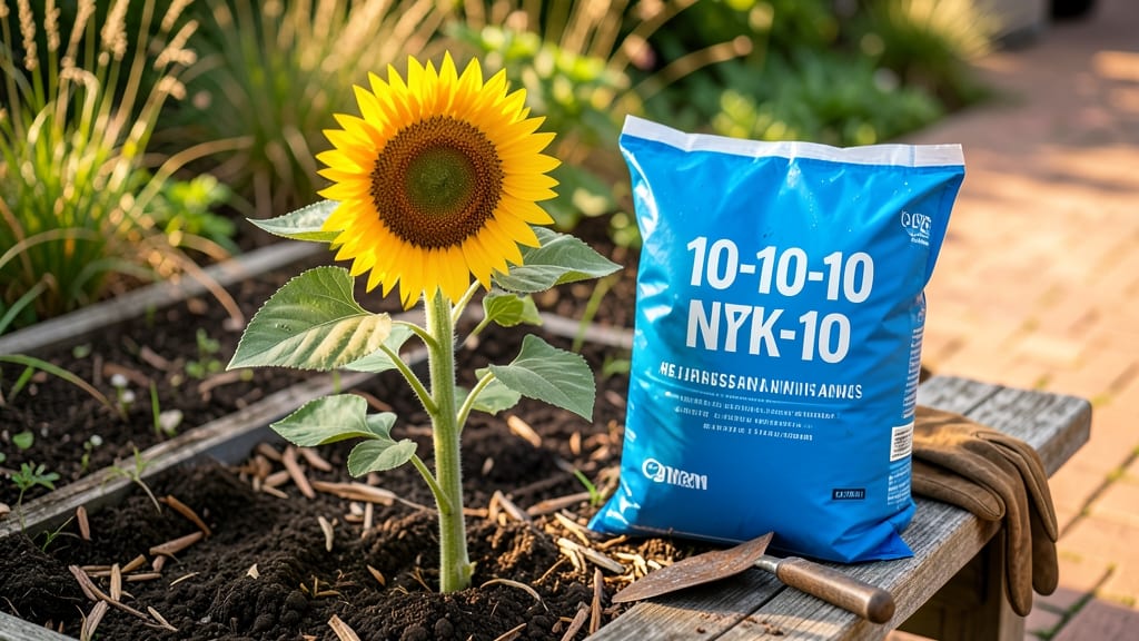 Sunflower Fertilizer 10 10 10: When to Apply for Maximum Height Growth