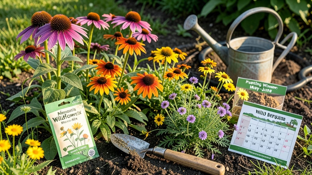 When to Plant Wildflower Seeds in Minnesota: USDA Zone 4 Planting Windows for Year-Round Blooms